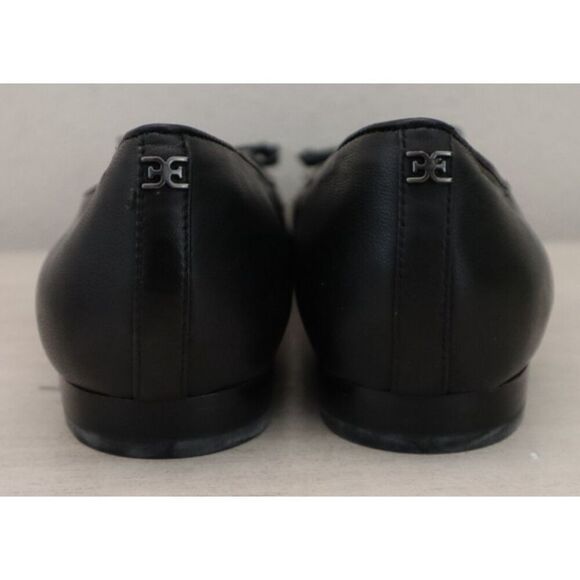 Sam Edelman G5897M3001 Womens Sz 7.5M Black Leather Studded Toe Mirna Flats - Picture 3 of 13